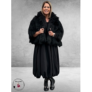 VINCENZO ALLOCCA Fluffy Jasje Zwart